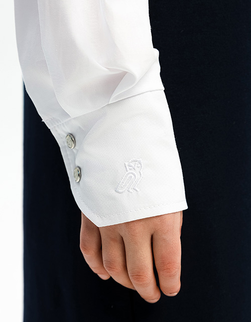 Белая блузка для девочки