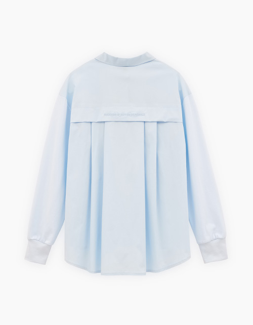 Голубая блузка для девочки