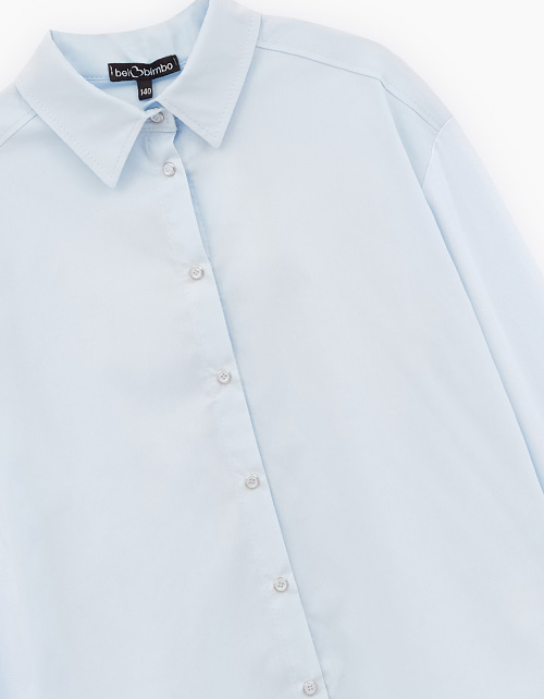 Голубая блузка для девочки