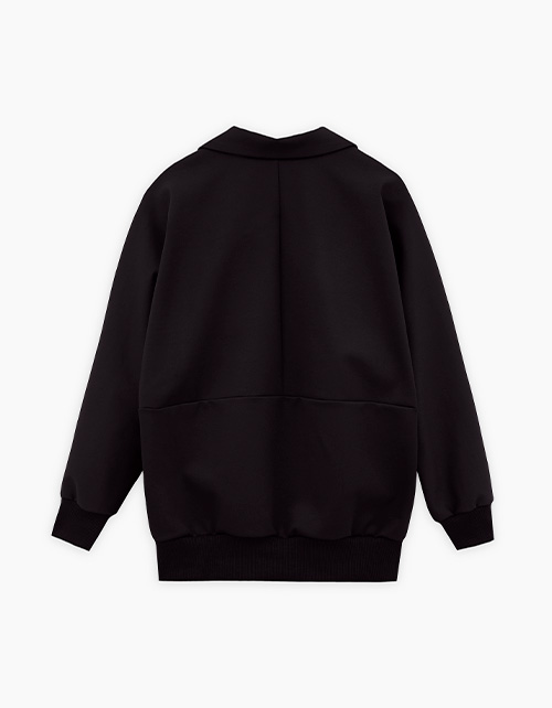 Чёрный жакет для девочки