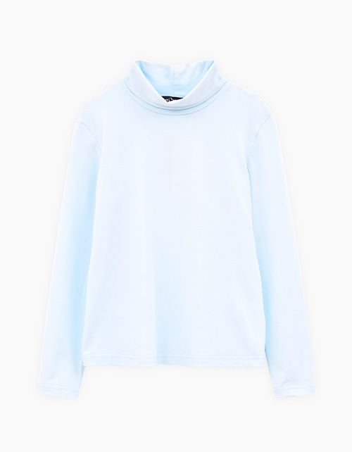 Голубой гольф для девочки