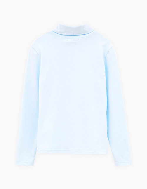 Голубой гольф для девочки