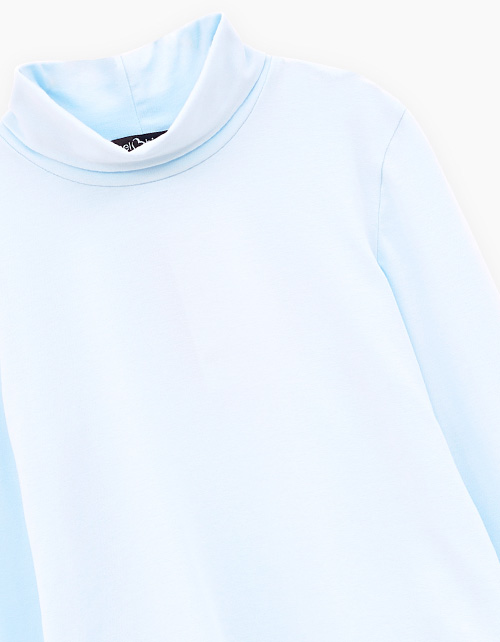 Голубой гольф для девочки