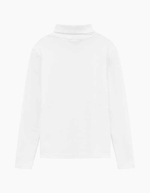 Белый гольф для девочки