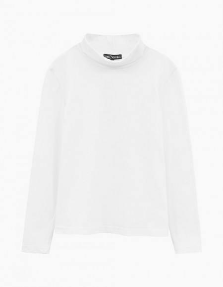 Белый гольф для девочки