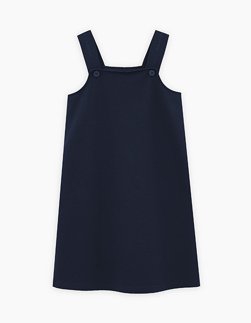 Тёмно-синий сарафан для девочки