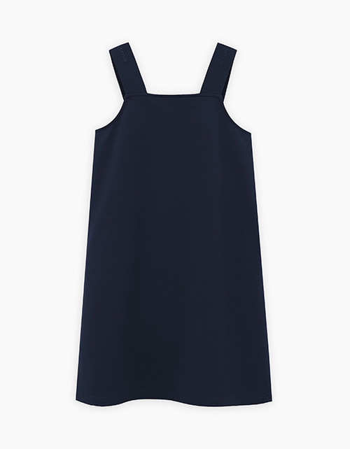 Тёмно-синий сарафан для девочки