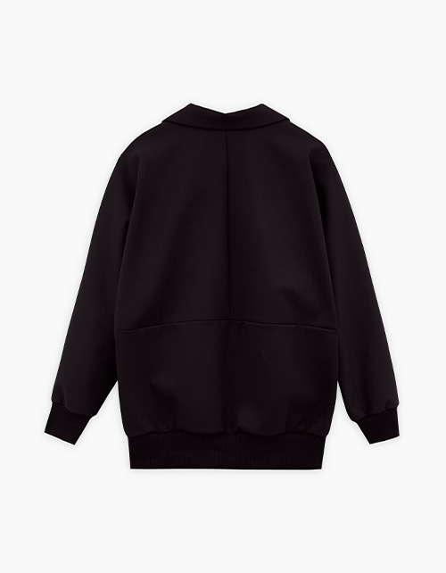 Чёрный жакет для девочки