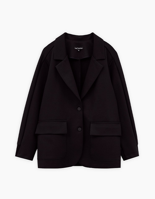 Чёрный жакет для девочки