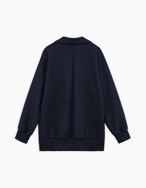 Тёмно-синий жакет для девочки