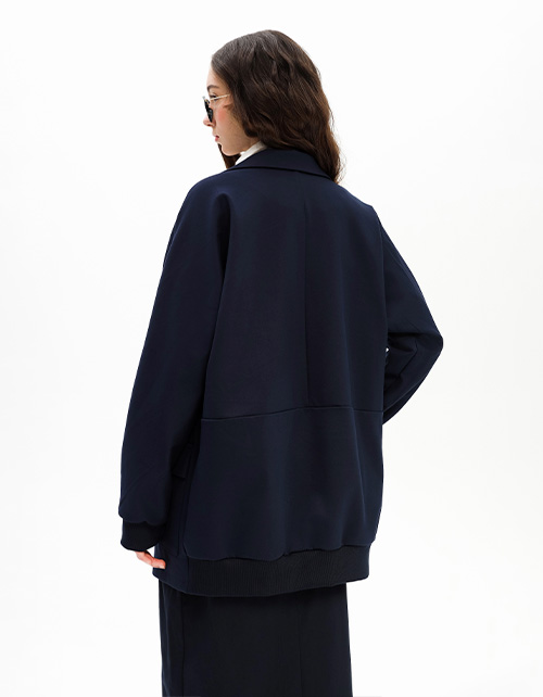 Тёмно-синий жакет для девочки