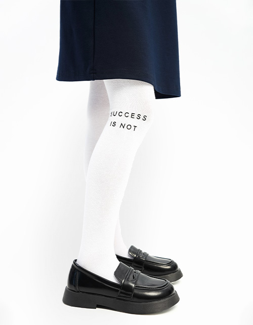 Белые колготки для девочки