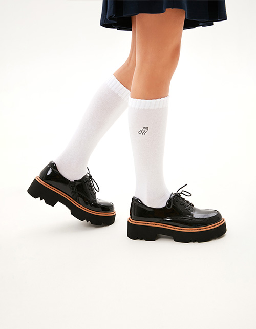 Белые гольфы для девочки