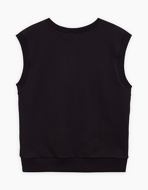 Чёрный жилет для мальчика