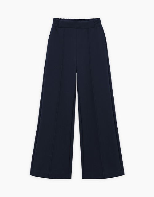 Тёмно-синие брюки для девочки