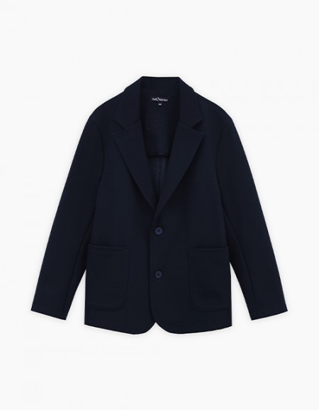 Тёмно-синий пиджак для мальчика