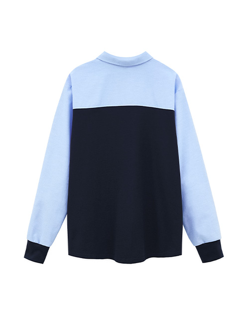 Голубая рубашка для мальчика