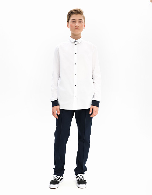 Белая рубашка для мальчика