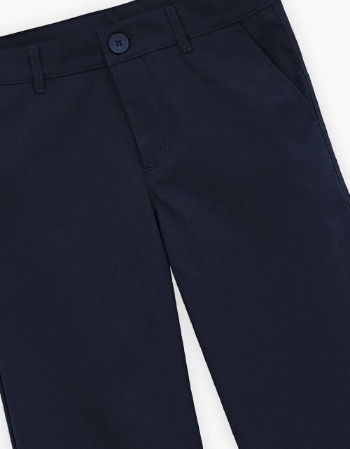 Тёмно-синие брюки для мальчика