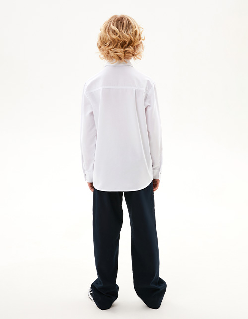 Тёмно-синие брюки для мальчика