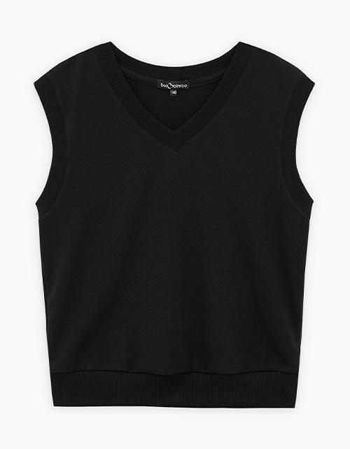 Чёрная жилетка для мальчика