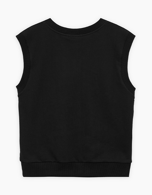 Чёрная жилетка для мальчика