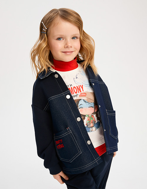 Жакет для девочки