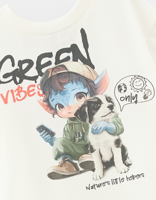 Дизайнерская футболка для мальчика