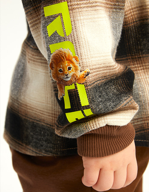 Рубашка в клетку для мальчика