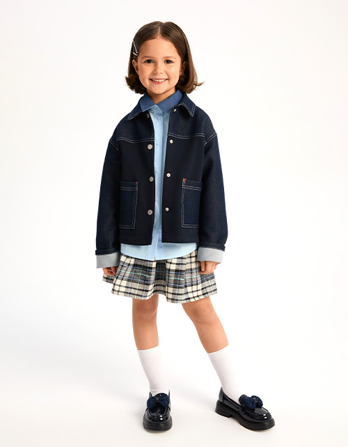 Юбка в клетку для девочки