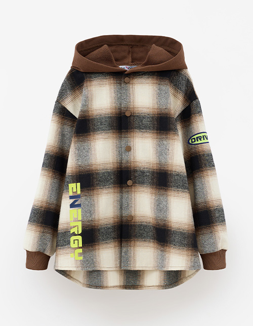 Рубашка с капюшоном для мальчика