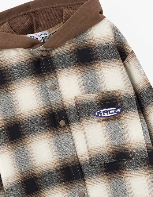 Рубашка с капюшоном для мальчика