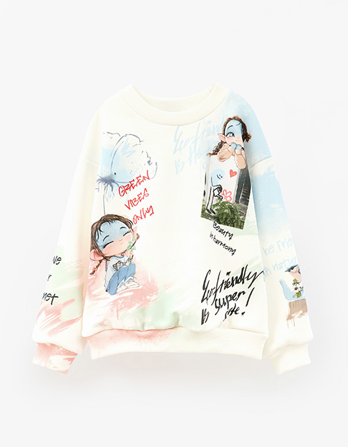 Свитшот для девочки