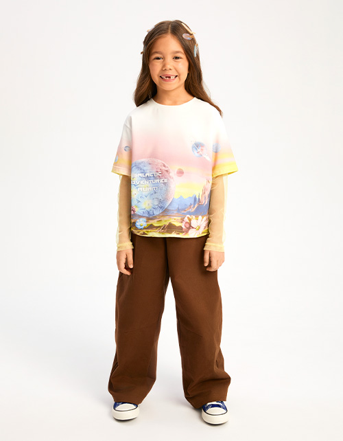 Стильный лонгслив для девочки