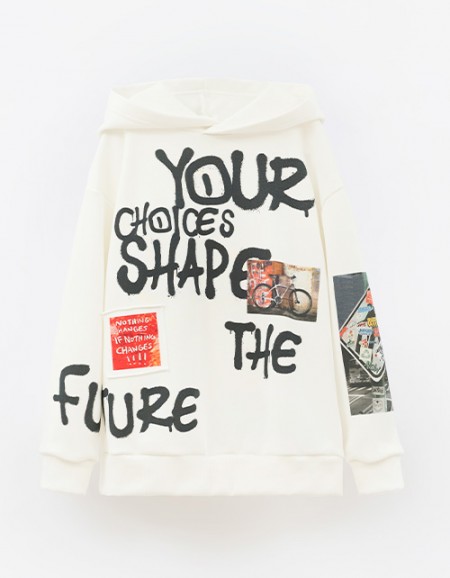 Дизайнерское худи для мальчика