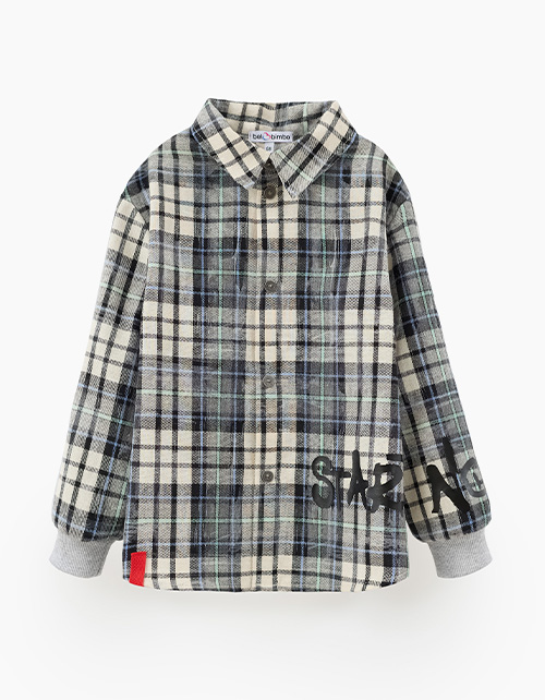 Рубашка в клетку для мальчика