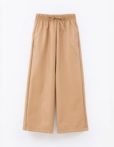 Брюки из эко-кожи для девочки Брюки из эко-кожи для девочки