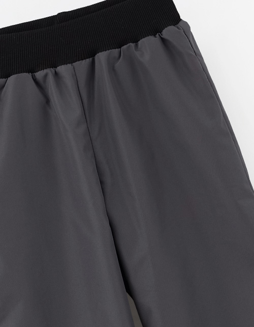 Графитовые брюки на флисе для мальчика