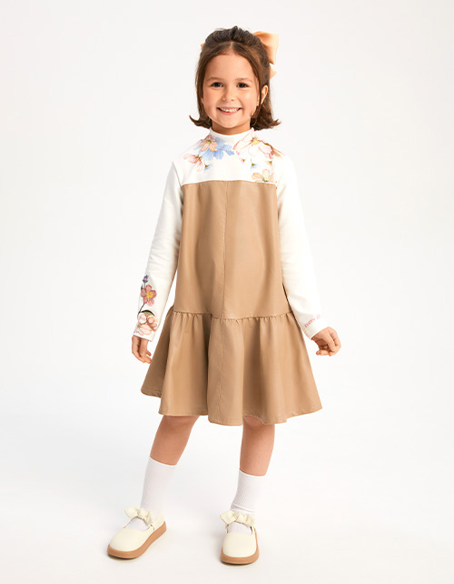 Стильное платье для девочки