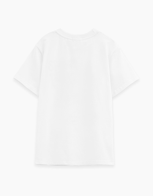 Белая футболка для мальчика