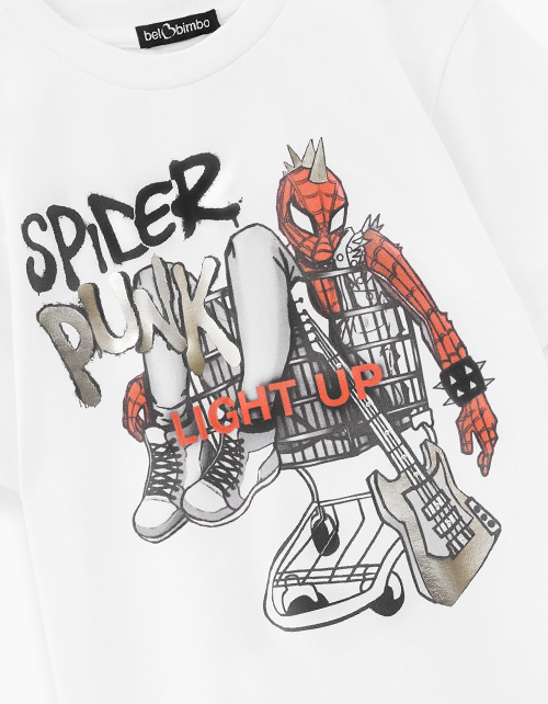 Белая футболка для мальчика