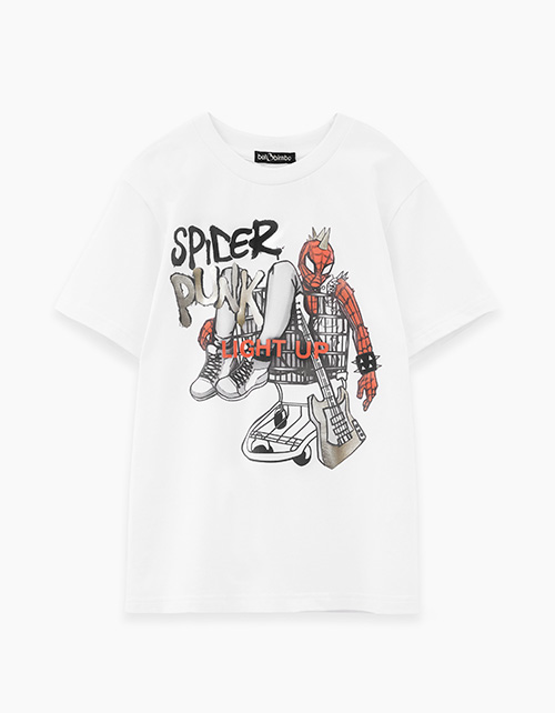 Белая футболка для мальчика