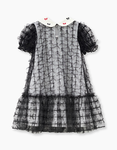 Чёрное платье для девочки