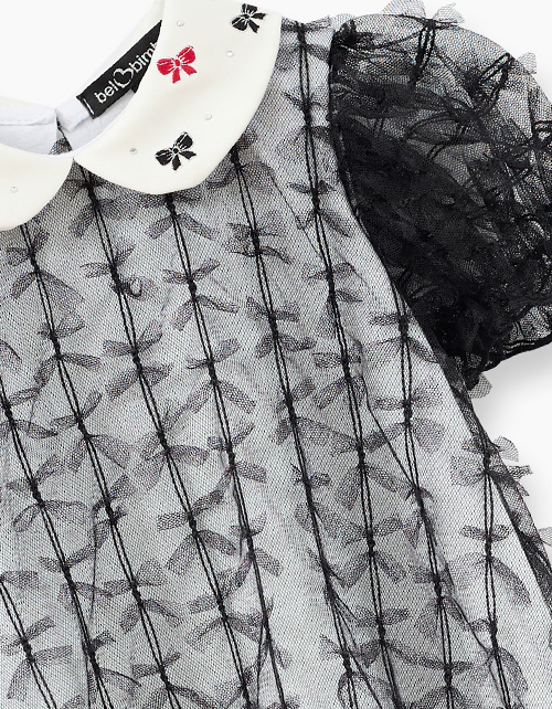 Чёрное платье для девочки