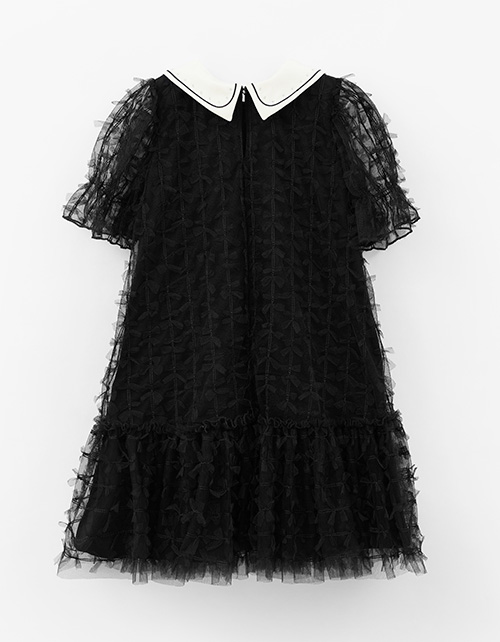 Чёрное платье для девочки