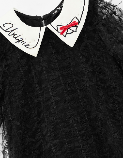 Чёрное платье для девочки