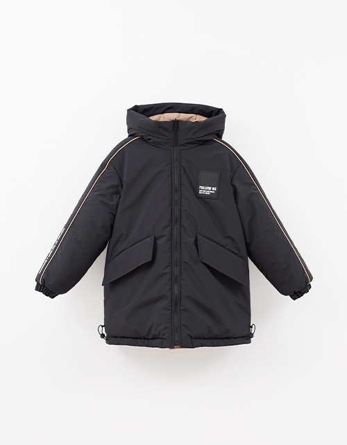 Зимняя двухсторонняя куртка для девочки