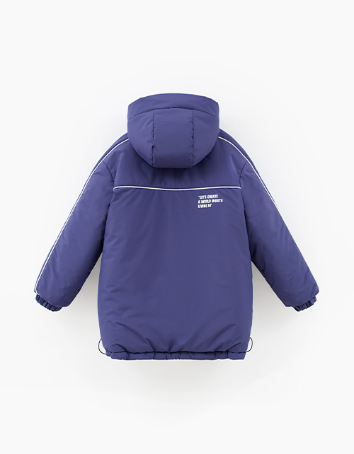 Зимняя двухсторонняя куртка для девочки