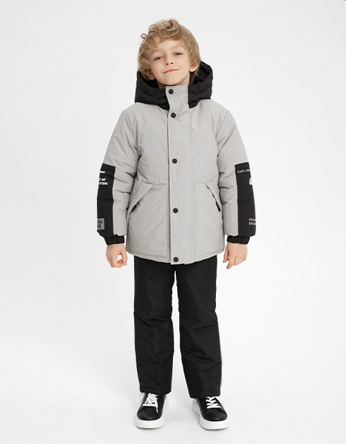 Зимняя двухсторонняя куртка для мальчика