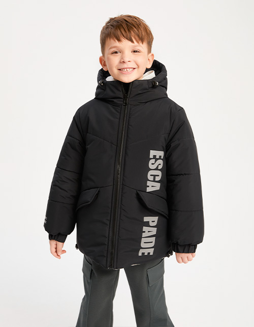 Зимняя двухсторонняя куртка для мальчика